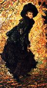 James Tissot October oil painting